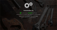 Desktop Screenshot of homemaker.se